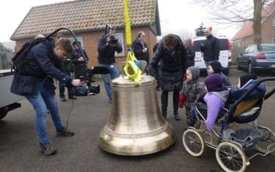 Ny klokke til Hvejsel kirke